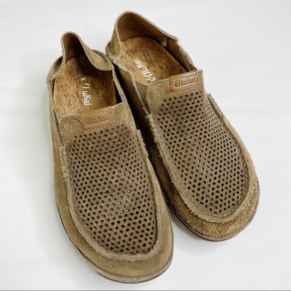 olukai mens loafers